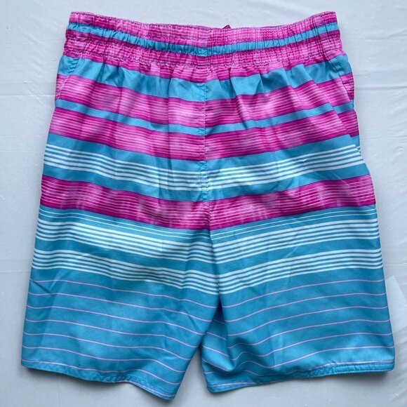 Laguna Boys Blue/Pink Swim Trunks Medium (10-12) - Picture 7 of 7